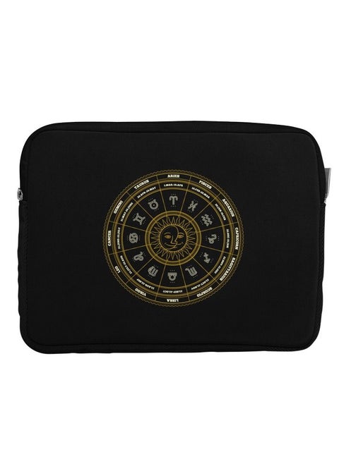 laptop sleeve 15.6 inch Protective Case with Zipper Carrying Bag  - Printed on Both Sides - Water Proof - Double Layer..