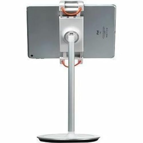 CTA Digital Desktop Tablet Stand – CTA Adjustable Desktop Tablet Stand with Sturdy Weighted Metal Base and 360-Degree Rotation Headpiece – Compatible with Smartphones and Tablets 4.7- 12.9 Inches (PAD-HADTS) - Image 5