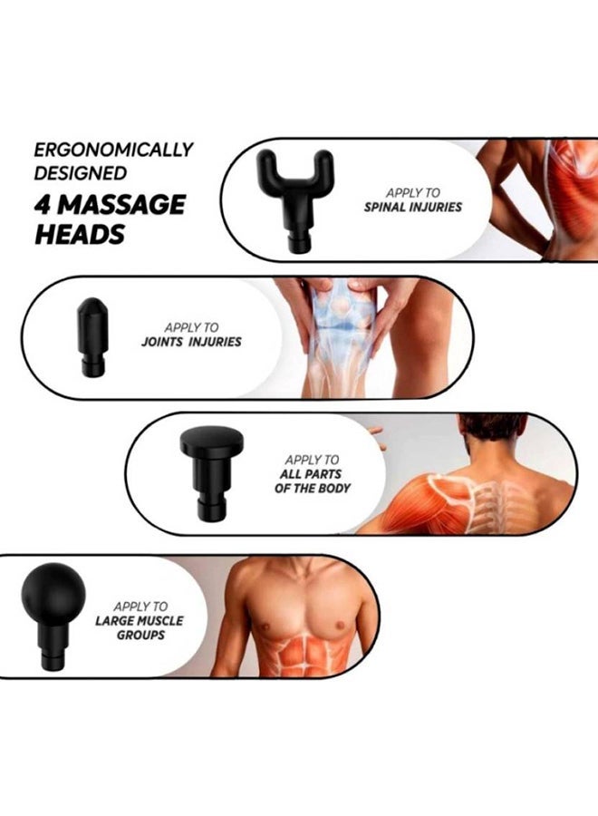 مسدس تدليك كهربائي بطبقة عميقة محمول باليد - Image 5