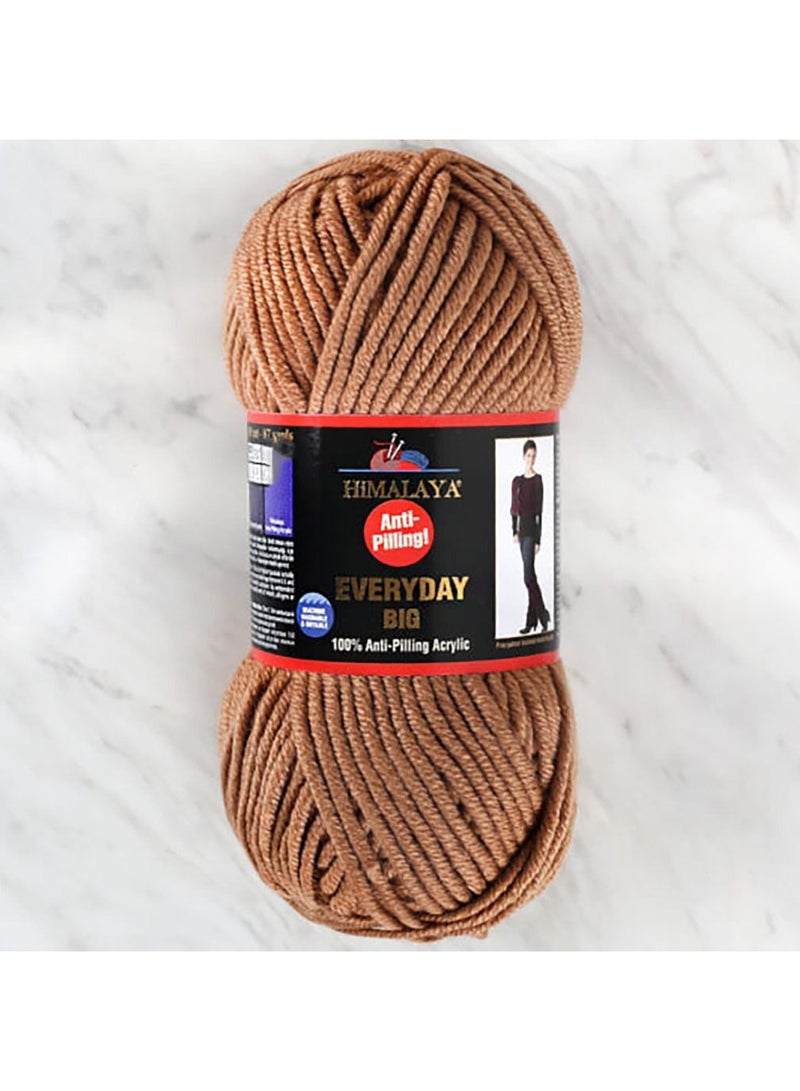 HİMALAYA Acrylic Yarn EVERYDAY BİG Brown Color 70830