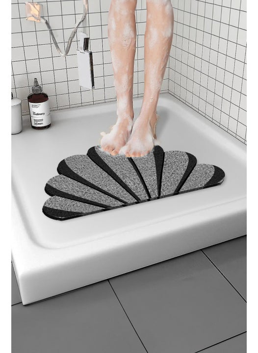 Make a Doormat Seashell Bath Mat Non-Slip Base Soft Flexible Doormat Wet Floor Hygienic Doormat (40X60 Cm)