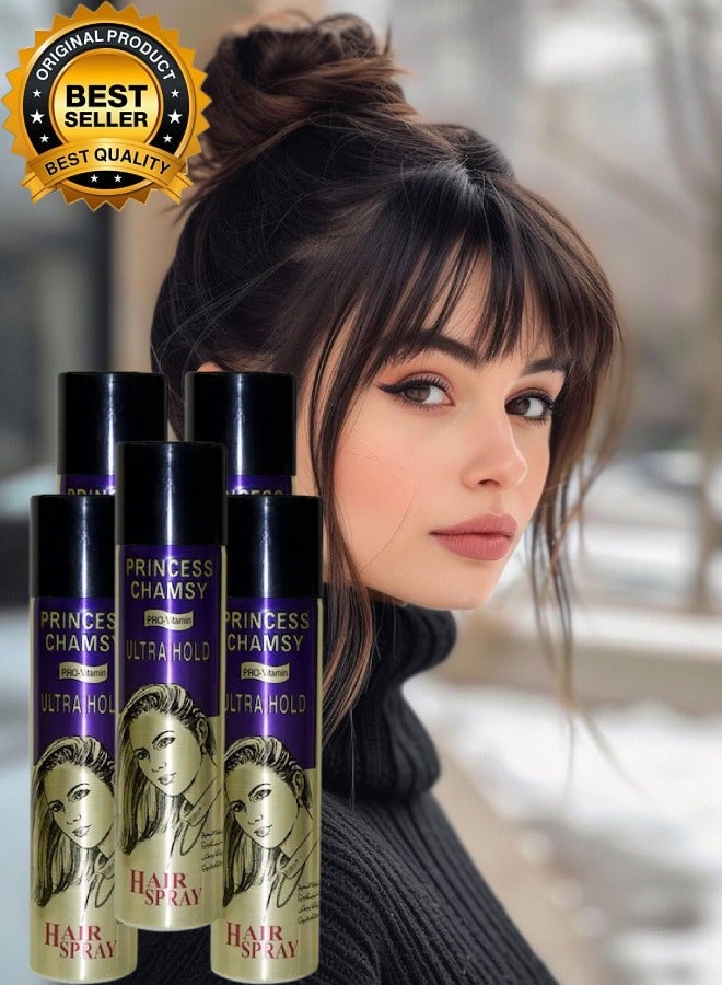 برينسس شامسي 5 قطع بخاخ الترا هولد للشعر 90مل - Image 1