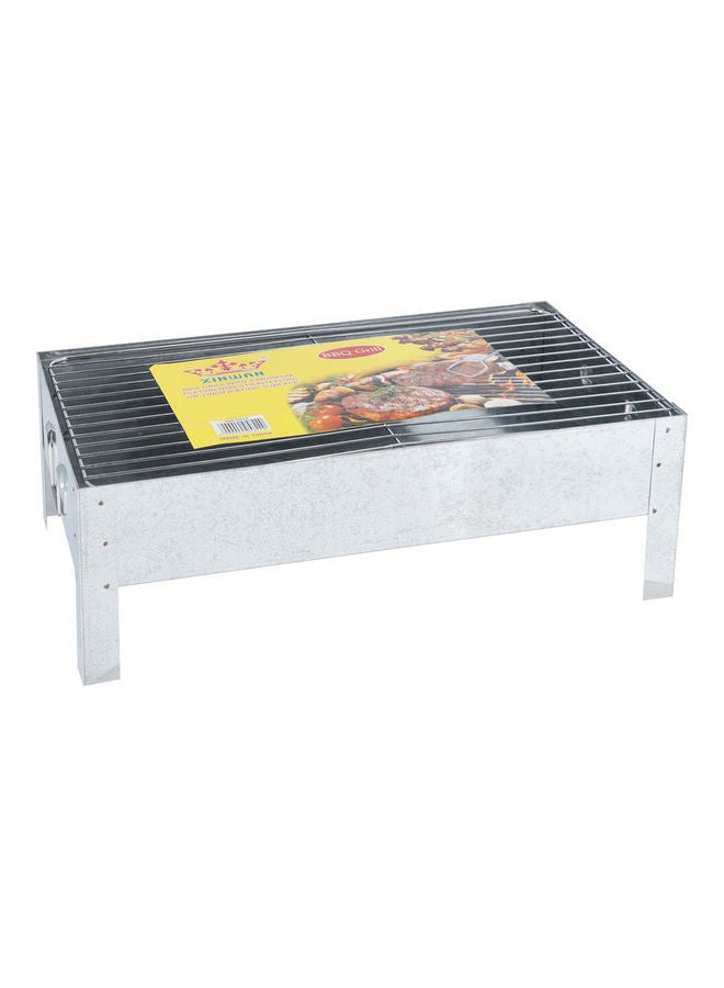 Royalford Bbq Stand With Grill Silver - Image 3