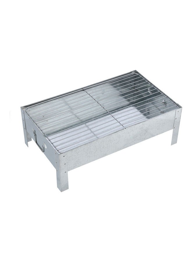 Royalford Bbq Stand With Grill Silver - Image 2