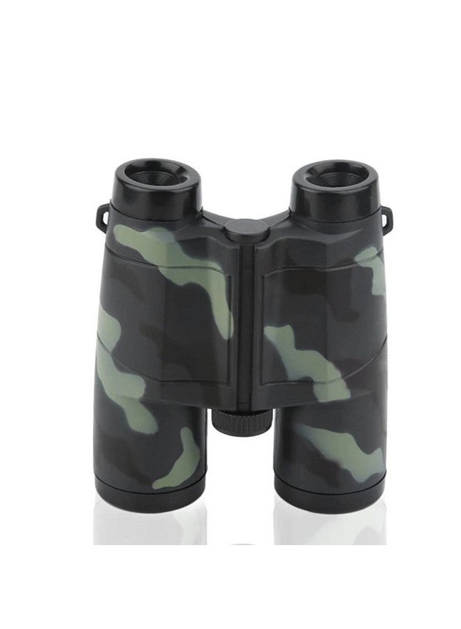 VGRASSP Compact and Portable Army Style Binoculars Toy for Kids - Birdwatching Outdoor Observing Sports - Easy Focus Spy Gear Telescopic Binocular Toy with Neck String - Image 2