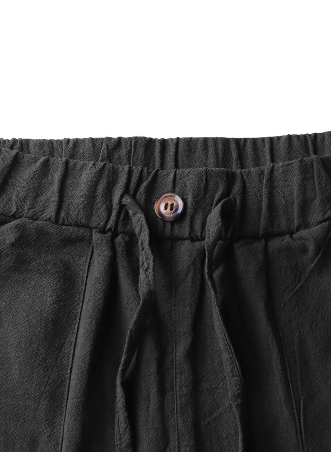 تايك تو بنطلون سادة مستقيم بسحاب - Image 5