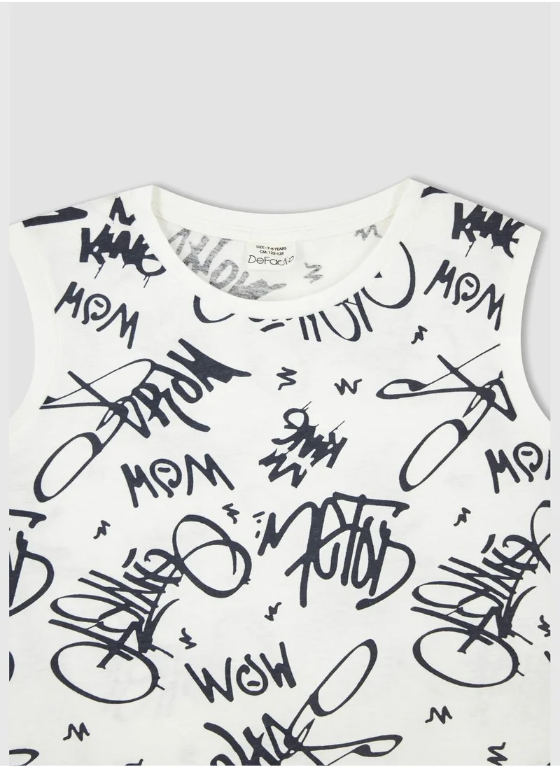 DeFacto Boy Crew Neck Sleeveless Knitted Athlete