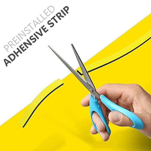 BLOSY White Weatherstripping 1/4" W x 1/8" T, Foam Seal Strip for Window Door, Adhesive Foam Insulation Tape Reduce Noise Dust Cold Air, 16FT Each x 3 Rolls - Image 5