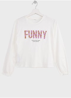 Kids Slogan T-Shirt