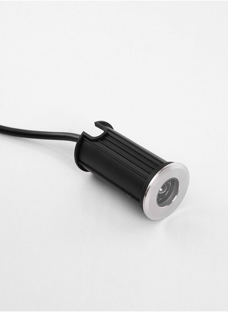 UCANDLE Garden Buried Ground Lamp,  Round Shape, High Water Resistant, Yellow Outdoor Path Lighting  - Image 3