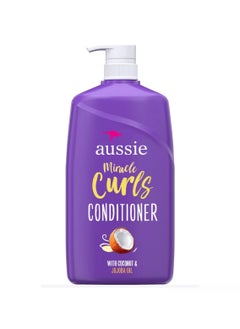 Aussie Aussie Miracle Conditioner for Curly Hair with Coconut and Jojoba Oil - 900 ml  - Image 1