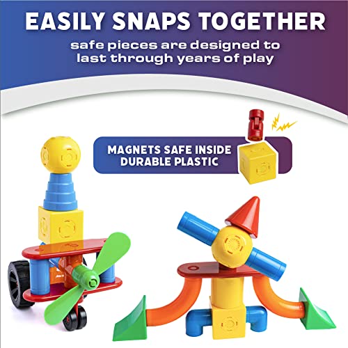 Popular Playthings Mag Builder Building Toy Play Set, 40 Pieces - Image 5