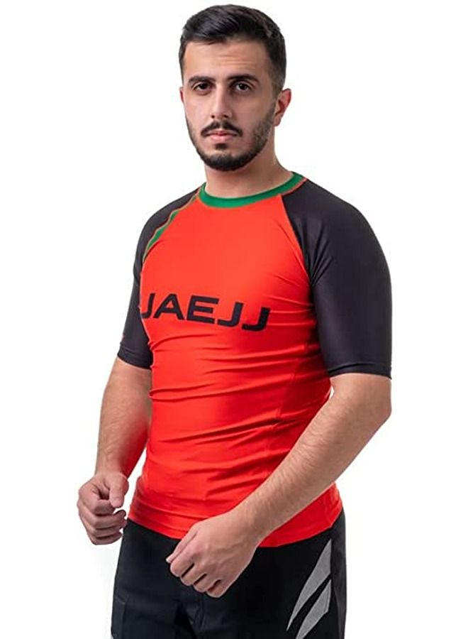 UAEJJ Jiu Jitsu Short Sleeve Rash Guard For Adults - Image 4