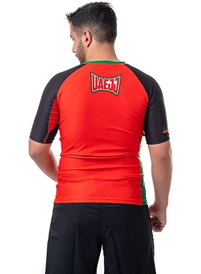 UAEJJ Jiu Jitsu Short Sleeve Rash Guard For Adults - Image 3