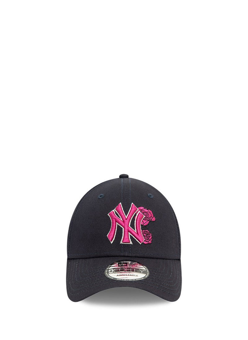 NEW ERA 9Forty New York Yankees Flower Icon Cap  - Image 1