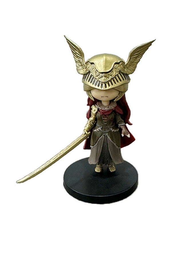 general Elden Ring Valkyrie Doll Model Ornaments, Q Version Maleia PVC Model Toy Decoration Collection Gifts - Image 1