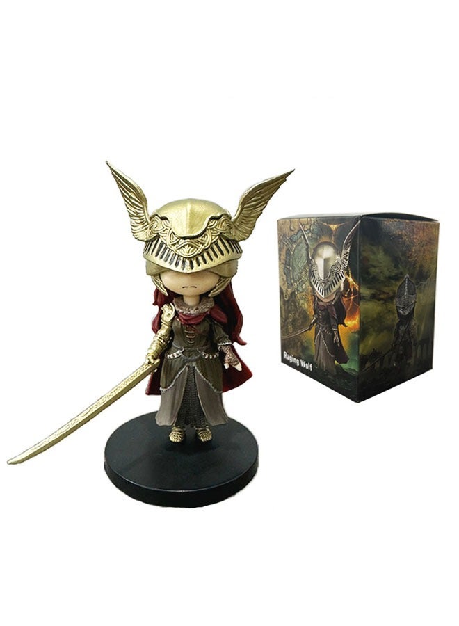general Elden Ring Valkyrie Doll Model Ornaments, Q Version Maleia PVC Model Toy Decoration Collection Gifts - Image 2