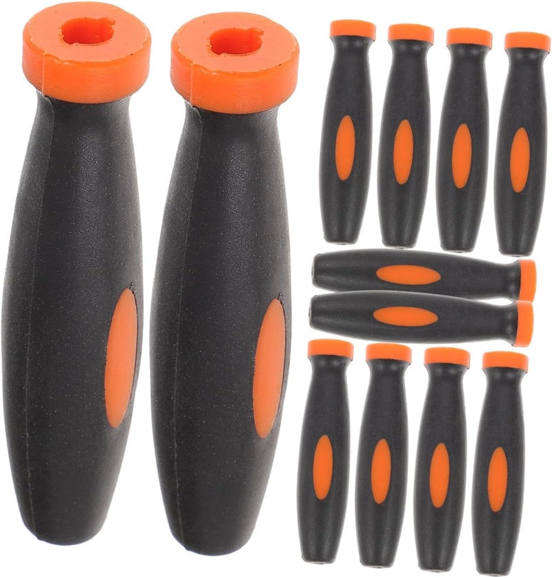 بناء عملي متعدد مقابض ملفات مطاطية 5 مم من DOITOOL، 12 قطعة، قبضة مريحة غير قابلة للانزلاق لأدوات النجارة وملحقات أدوات القطع كلاسيك وعصري بالتصميم مواد طبيعية جودة لكل تطبيق حواف معززة - Image 1