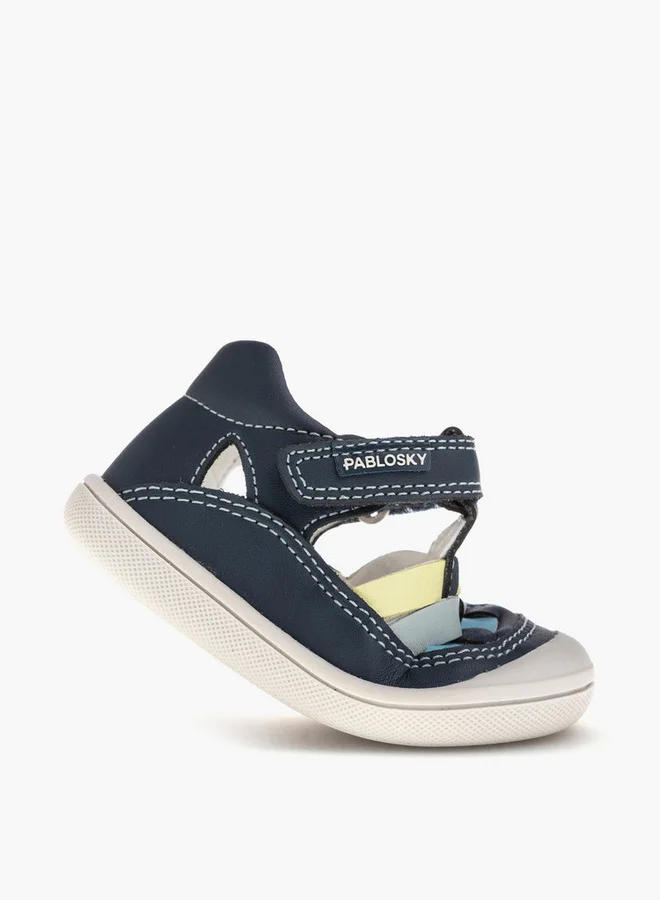 Pablosky Boys' Casual Booties with Hook & Loop Closure