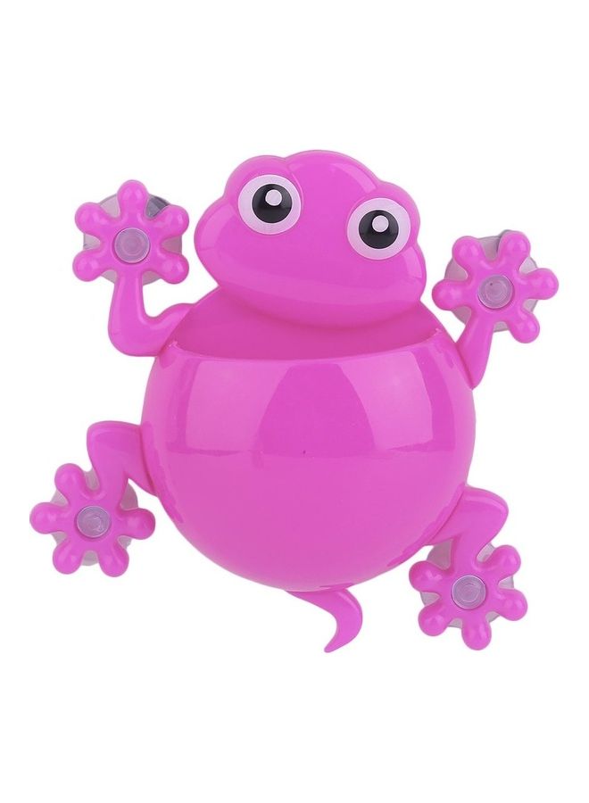 NIBEMINENT House Animal Gecko Wall Toothbrush Holder Rose Red 15 x 18 4cm - Image 1