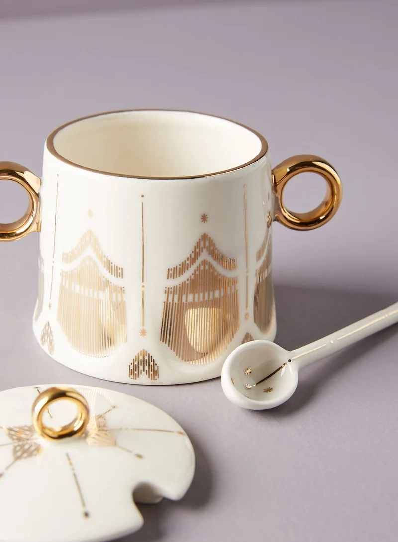 Anthropologie Home Mariah Sugar Pot
