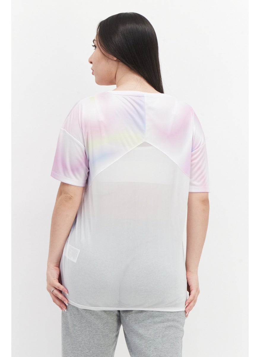 umbro Women Sportswear Fit Long Sleeve Training T shirt, Pink  - Image 2