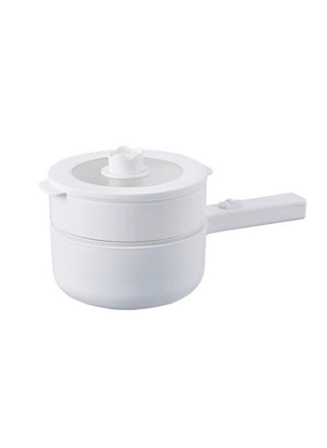 ET-LIFE Electric Hot Pot, 1.6L, with Steamer & 2 Temperature Control, Non-Stick  Electric Cooker, Rapid Noodles Cooker, Shabu Shabu, Skillet, Frying Pan, for Personal Ramen Boiling Steak Egg Oatmeal Soup  - Image 1