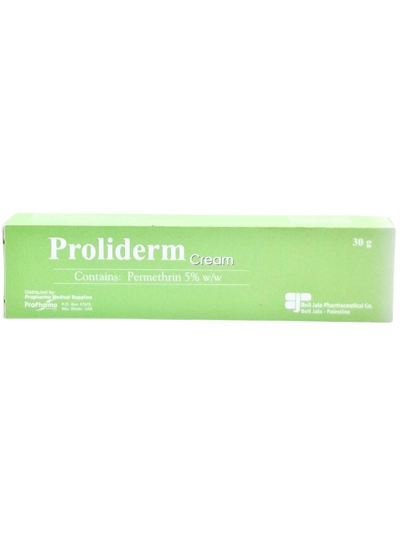 Proliderm Permethrin 5% Cream 30Grams