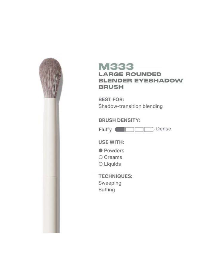 Morphe M333 Large Rounded Blender Eyeshadow Brush - Image 3