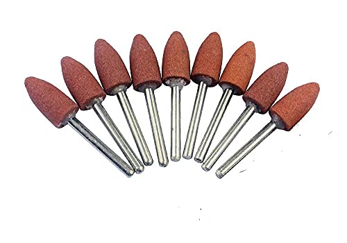 LUO KE 18Pcs Bullet Shape Abrasive Mounted Stone Grinding Tool for Dremel Rotary Tools - Image 2