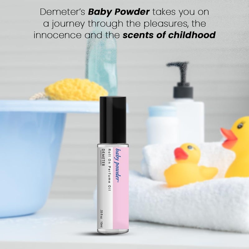 Demeter Baby Powder Roll On Perfume Oil by Demeter, 0.33 Oz, Long-Lasting - Image 2