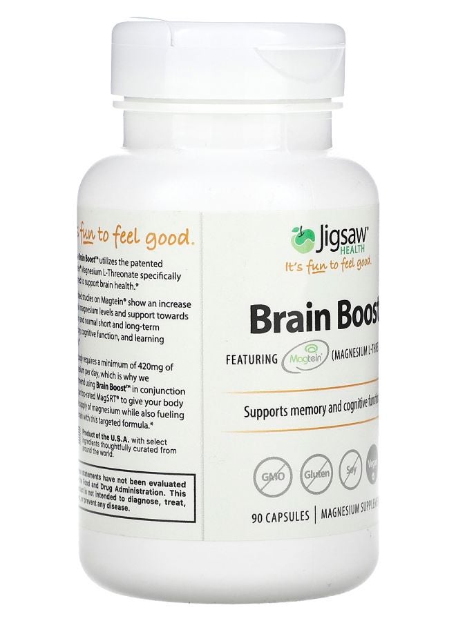Jigsaw Health مكمل تعزيز الدماغ 90 كبسولة (48 ملغ لكل كبسولة) - Image 2