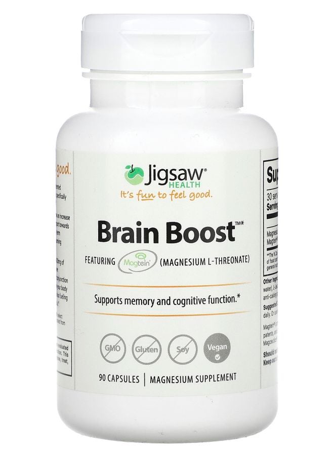 Jigsaw Health مكمل تعزيز الدماغ 90 كبسولة (48 ملغ لكل كبسولة) - Image 1