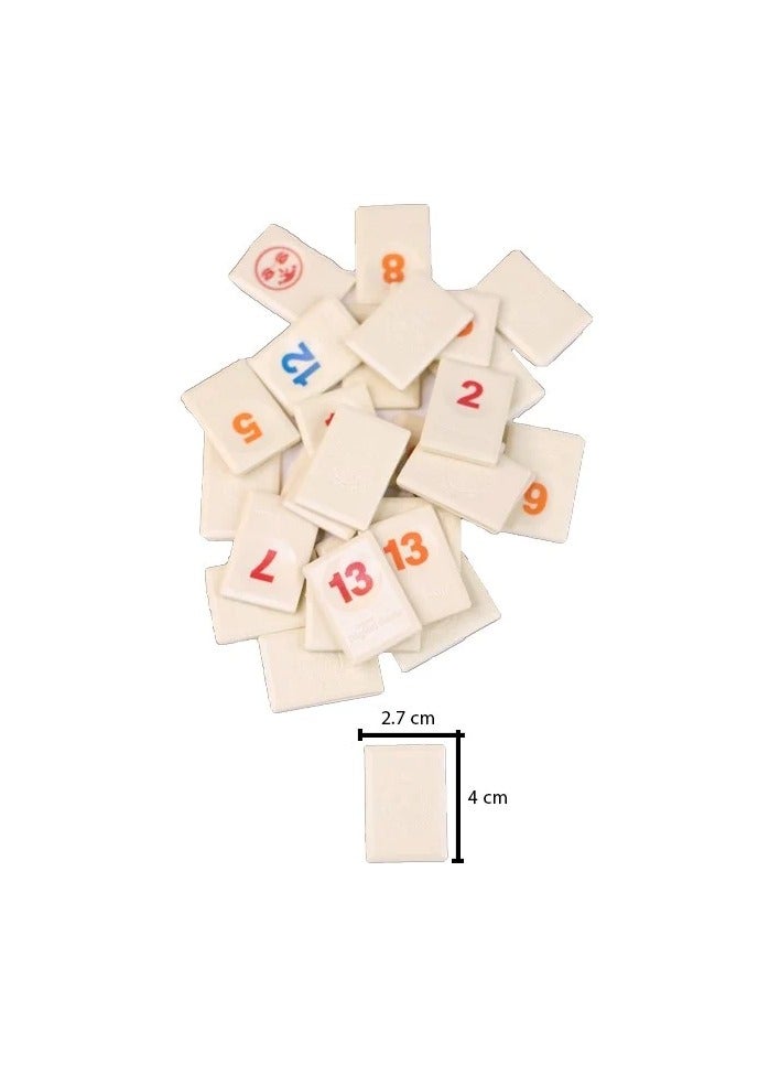 راميكوب لعبة بلاط الرومي الكلاسيكية اصدار 6 لاعبين لوحية - Image 2