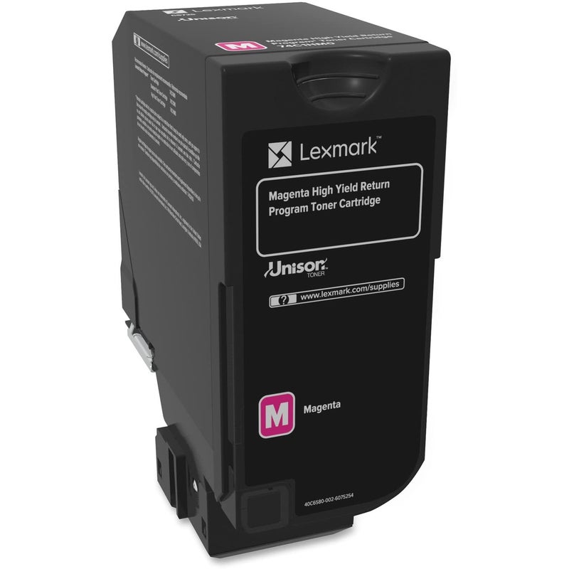Lexmark 74C1HM0 CS725 Magenta High Yield Return Program Cartridge Toner