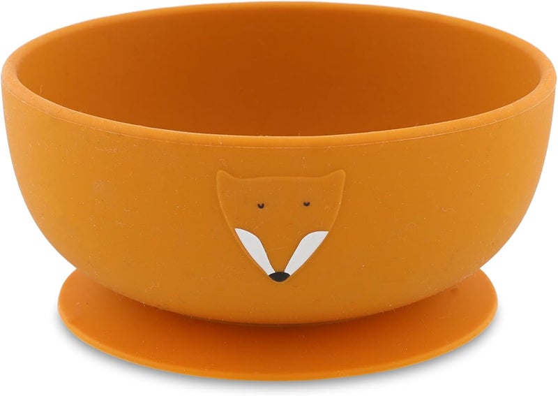 Trixie Silicone Bowl with Suction Mr. Fox - Image 1