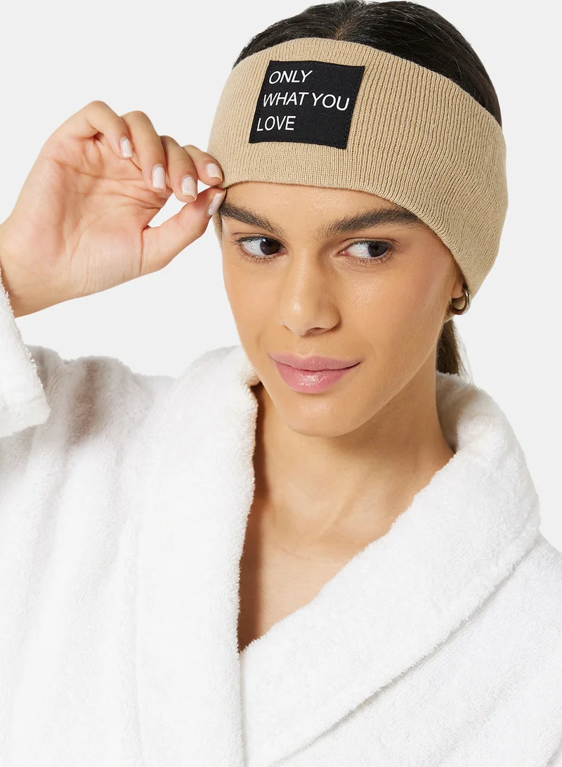ONLY Madison Logo Knit Headband