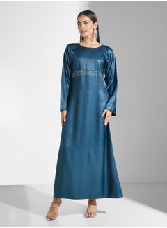 hayas closet Cape Sleeve Belted Dress  - Image 4