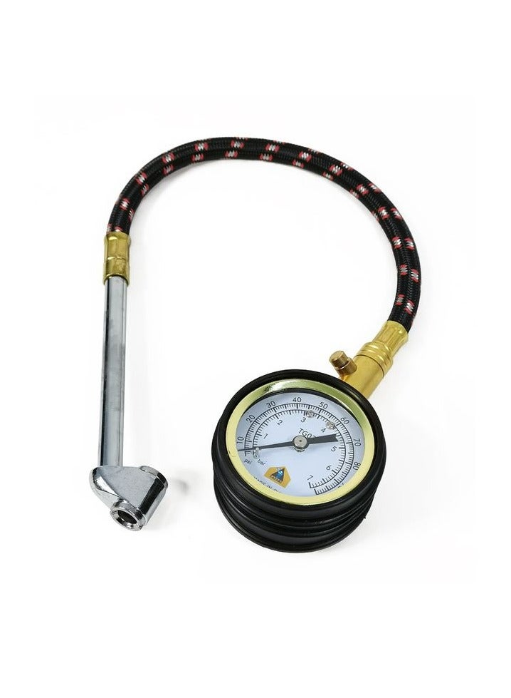 Safari Meter Vehicle Tester Analog Meter Dual Angle Tire Air Gauges TG021 SAFARI - Tire Pressure Gauge - Image 1