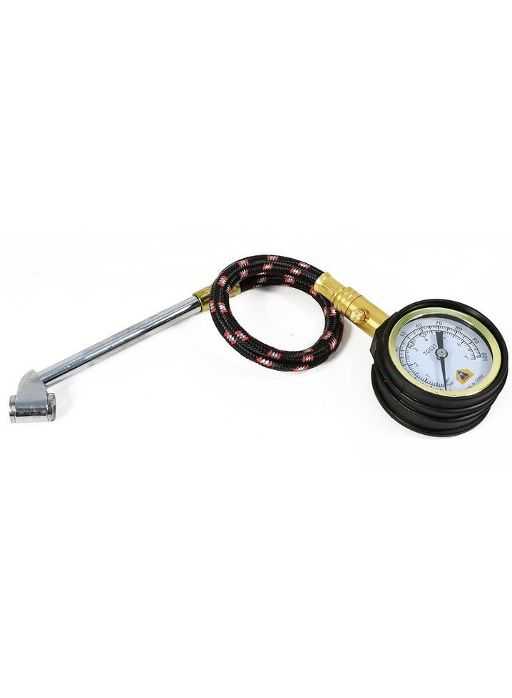 Safari Meter Vehicle Tester Analog Meter Dual Angle Tire Air Gauges TG021 SAFARI - Tire Pressure Gauge - Image 2