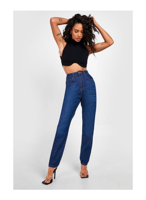 Basics High Waist Mom Jeans