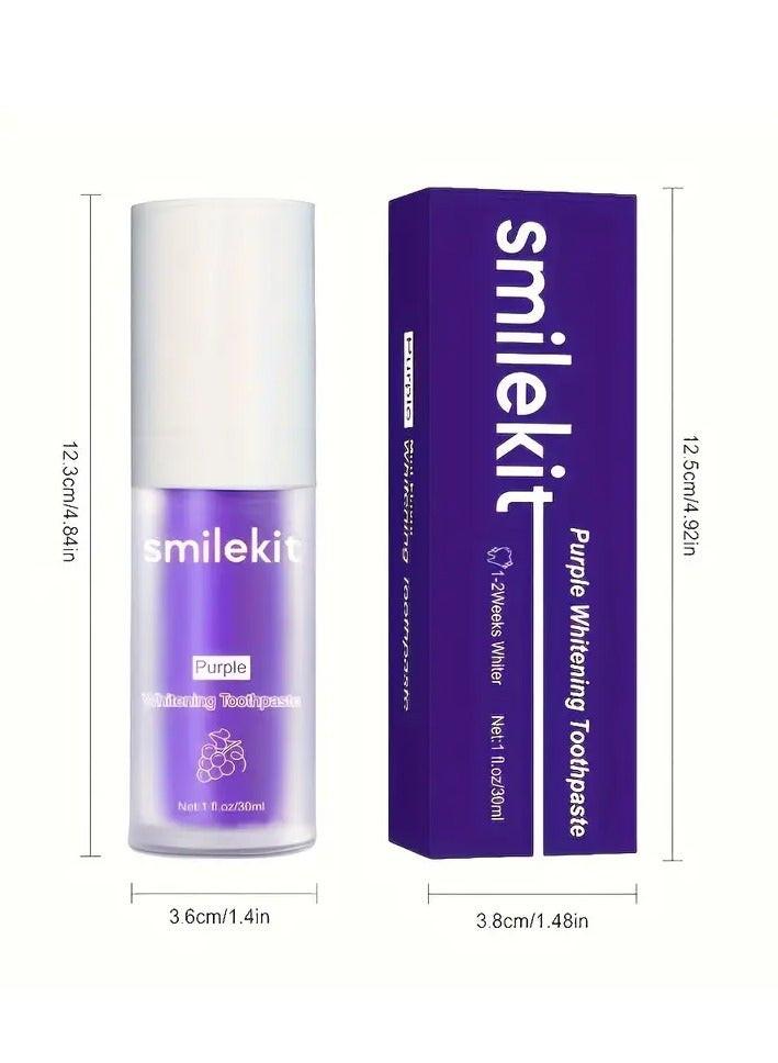 Tooth Color Corrector, Purple Toothpaste