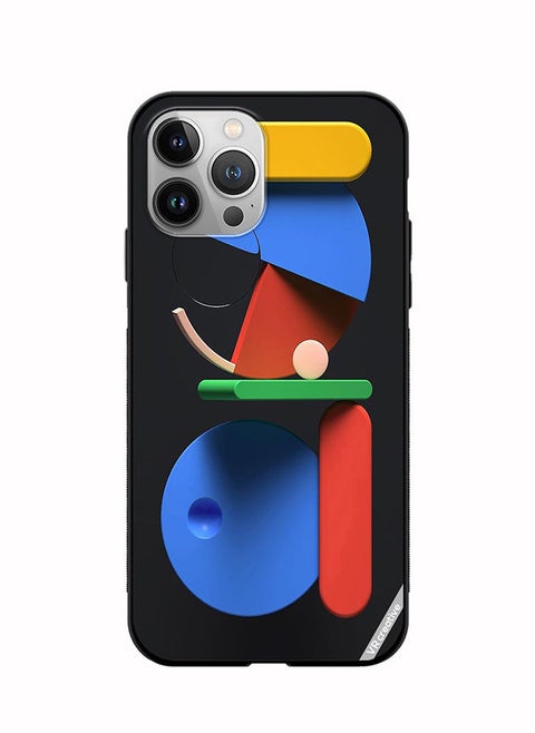 Protective Case Cover For Apple iPhone 11 Pro Max Art Of Life Abstract Design Multicolour
