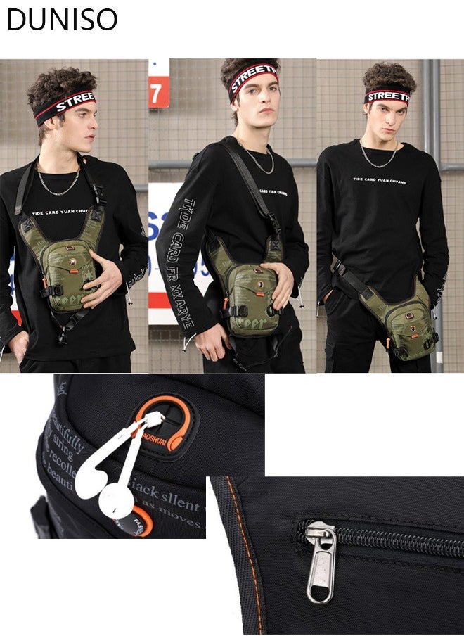 DUNISO Multifunction Drop Leg Bag For Men and Women Panel Utility Waist Bag For Cycling Hiking Travelling Pouch Pack Waistpack For Outdoor Sports  - Image 3