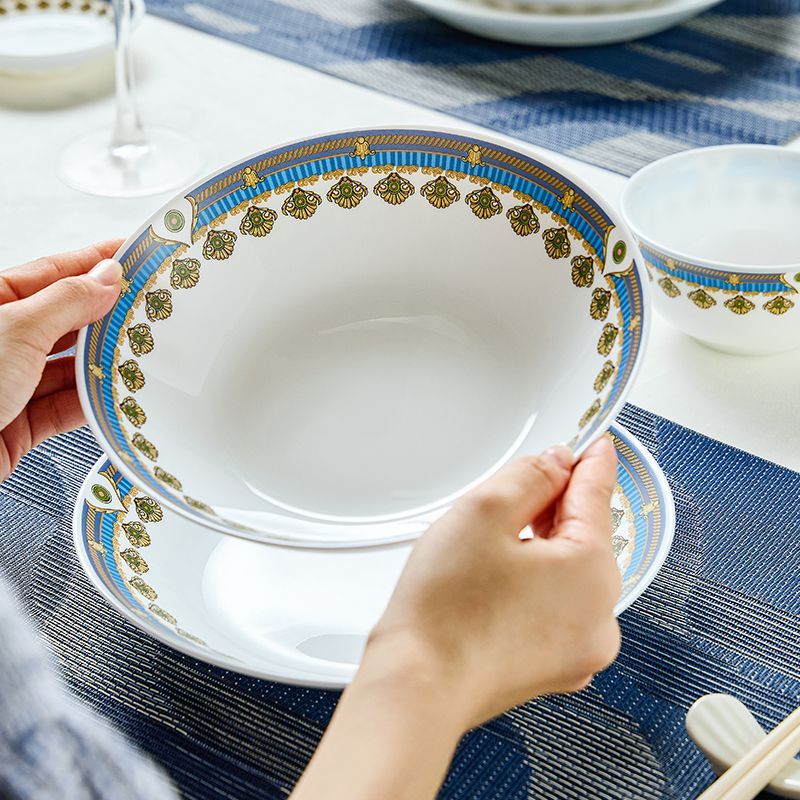 White Jade Dinnerware Set - 20  Pieces - Image 3