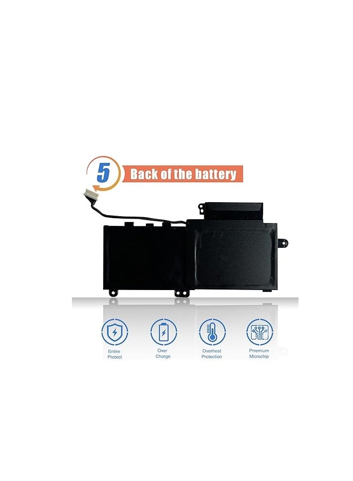 Terabyte NU03XL Laptop Battery Replacement for Hp Pavilion x360 11-u000 11-u100 11-u000ng Series Notebook 843536-541 844201-850 844201-855 HSTNN-UB6V TPN-C128 TPN-W117(11.55V 41.7Wh） - Image 1