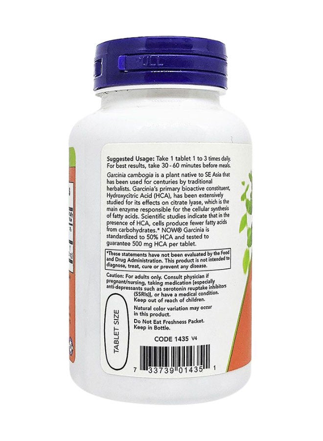 now Garcinia 1000 mg Tablets 120's - Image 4