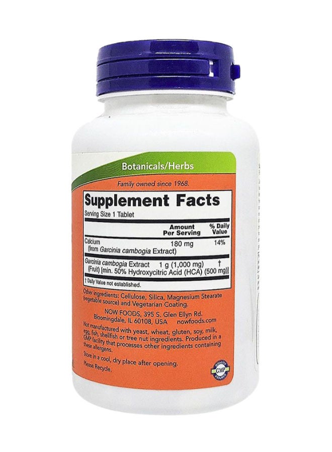 now Garcinia 1000 mg Tablets 120's - Image 3