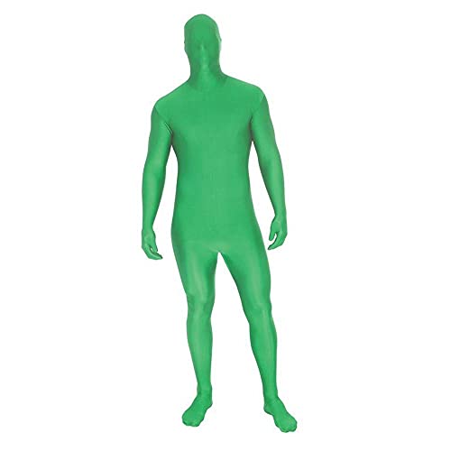 Fotoconic Chromakey Body Suit Green Bodysuit for Photo Video Photography Effect, Spandex Stretch Fit for 155cm to 175cm Height - Image 1