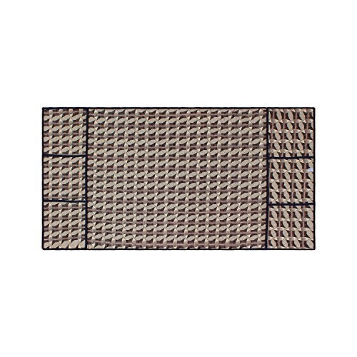 Lithara غطاء ثلاجة مقاوم للماء من ليثارا مع 6 جيوب عملية | واقي ثلاجة مطبوع من PVC | الحجم: 21 × 39 بوصة | (متعدد الألوان) - Image 3